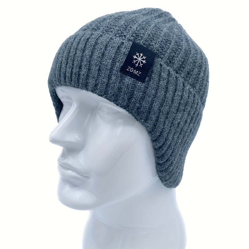 1pc Cappello Invernale Uomo Caldo E Spesso Con Fodera In - Temu Italy