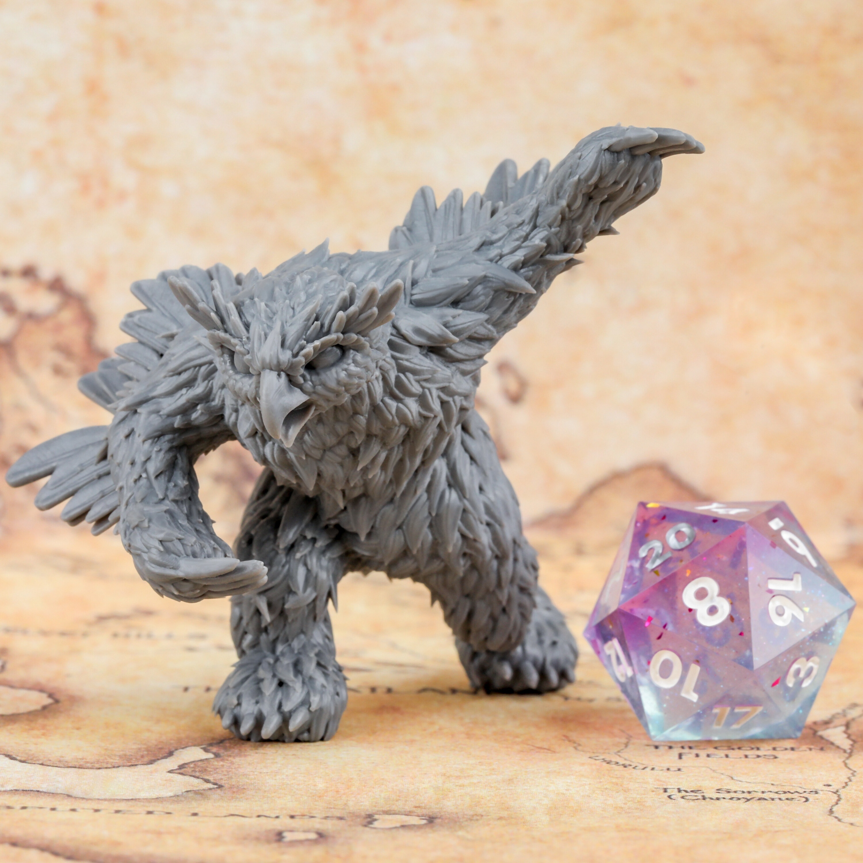 D&D Monsters Paint Set (36 Colors And Exclusive Owlbear Miniature) – Dark  Elf Dice