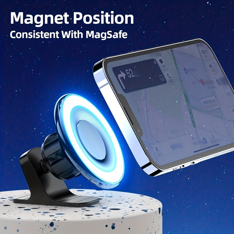 Support de téléphone magnétique pour voiture, Magsafe, iPhone 14