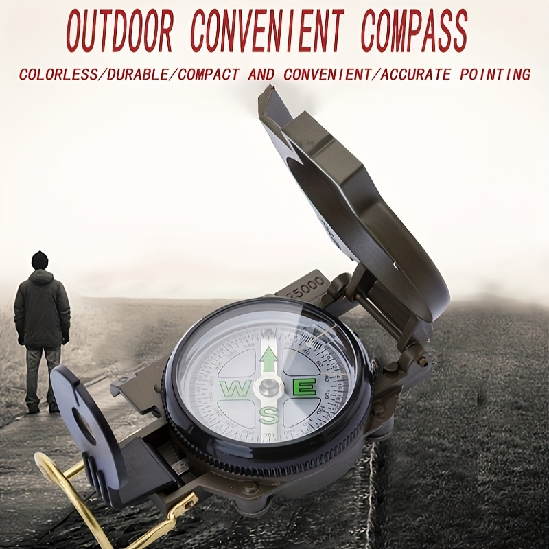  Brass Compass, Portable Compass Waterproof Compasses
