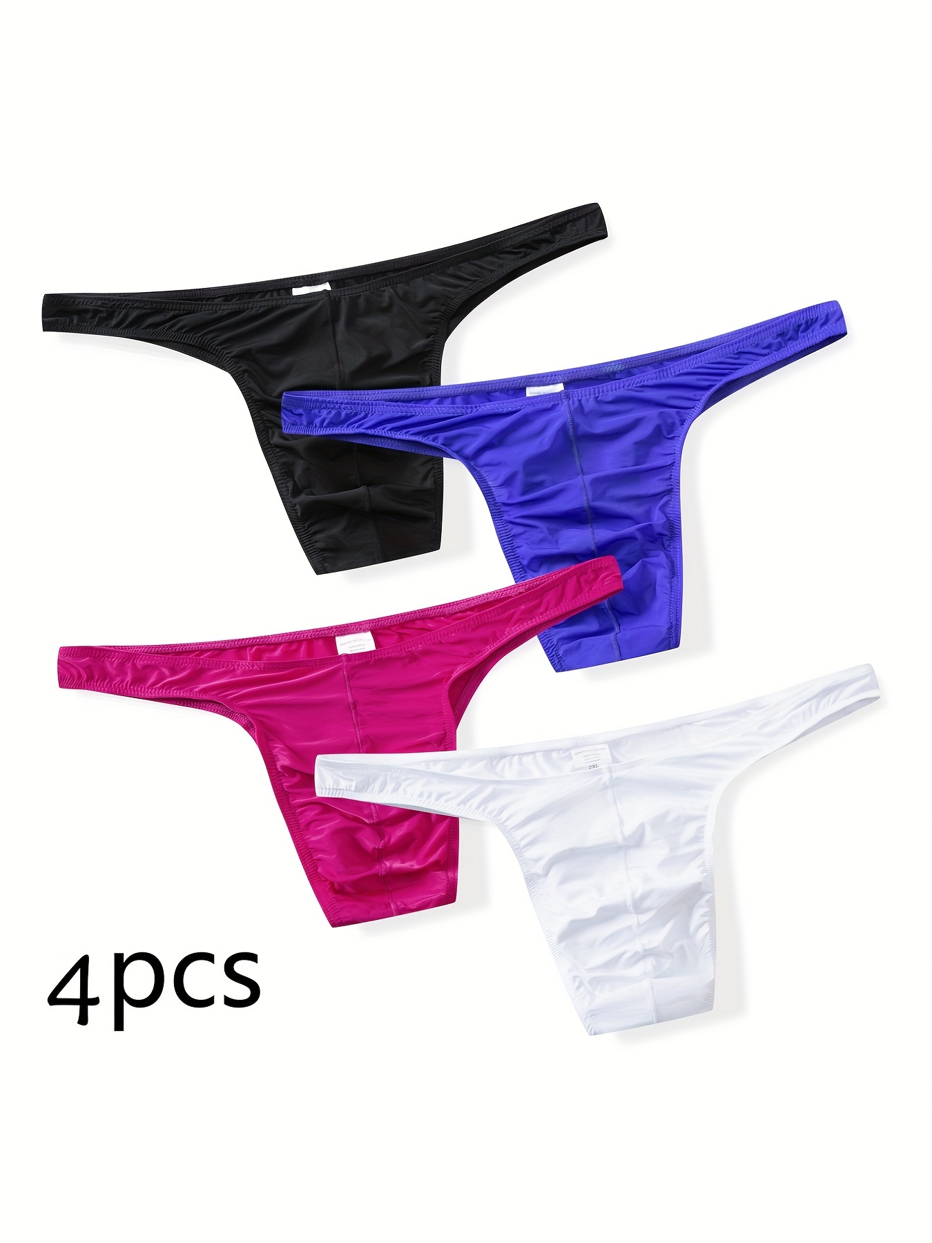Cheap Women Briefs Sexy Panties Low waist ice silk comfortable
