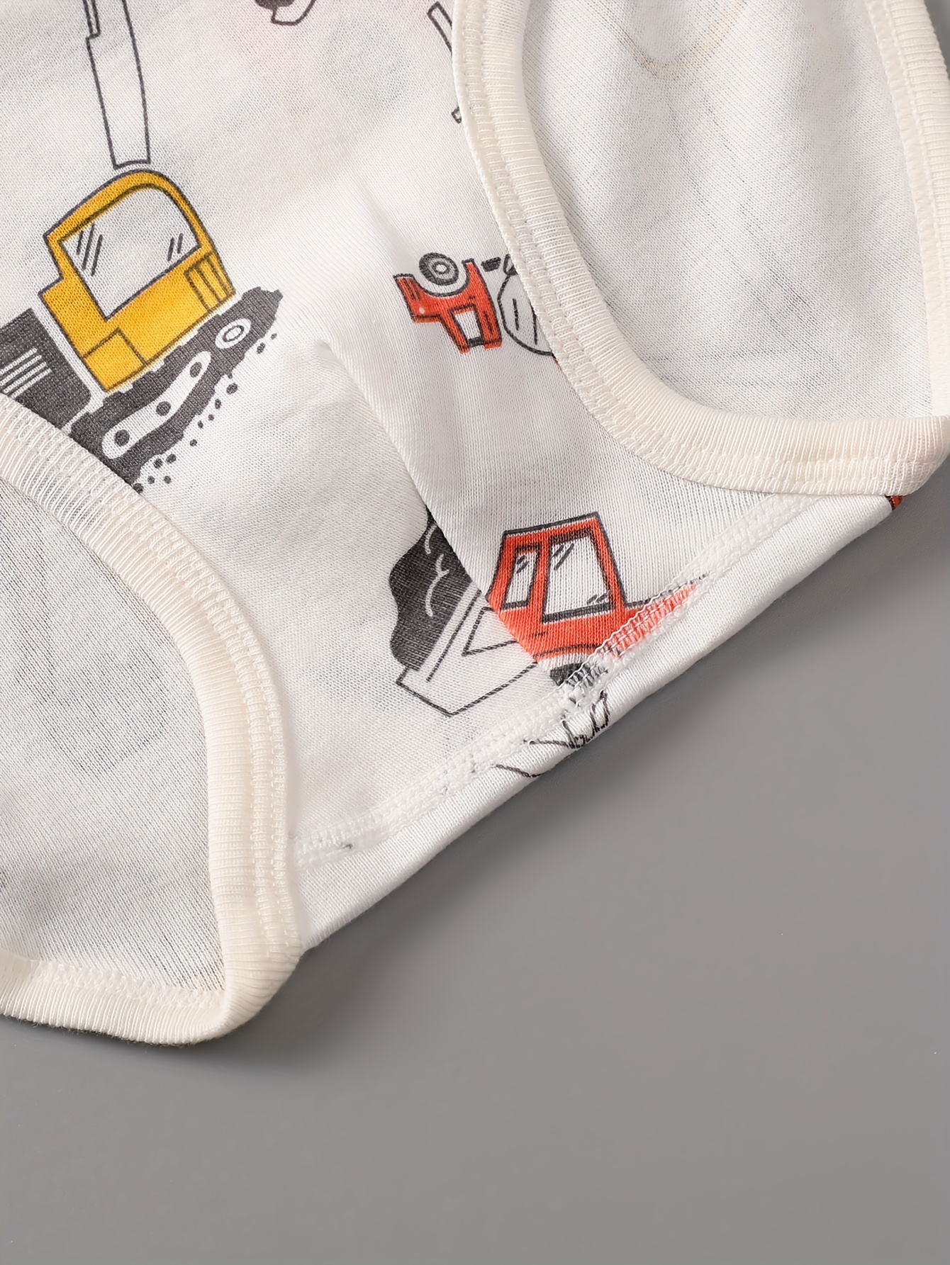 Boy's Cotton Briefs Cartoon Car Pattern Panties Breathable - Temu