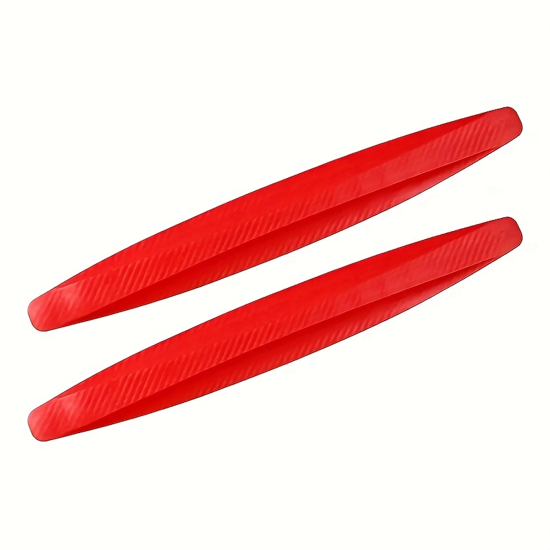 2pcs Car Bumper Protector Strip Guard Corner Anti Collision Styling Mouldings