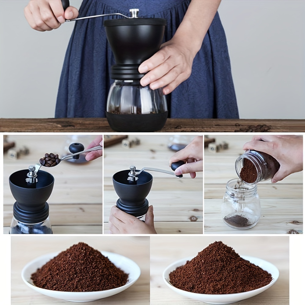 Vintage Manual Coffee Grinder Hand cranked Bean Grinder Cast - Temu
