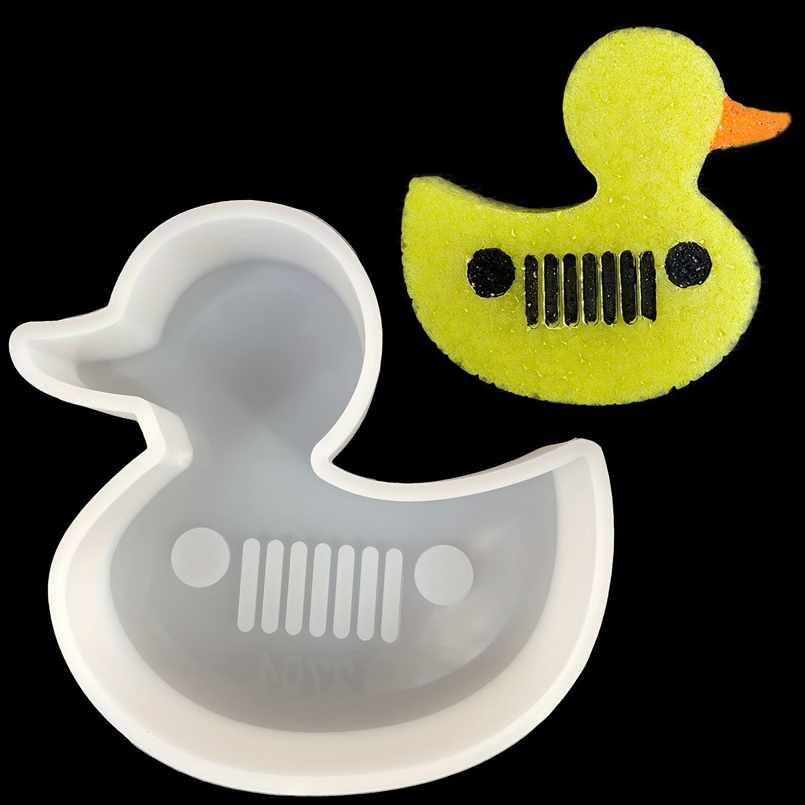 

Duck Shape Car Freshie Mold, Duck Silicone Car Freshies Molds Oven Safe Aroma Beads Baking Small Pendant Molds Candle Soap Mold