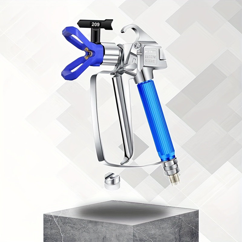 Blue Portable Handle Spray Gun Spray Paint Auxiliary Tools - Temu