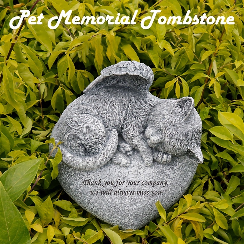 Cat headstone best sale