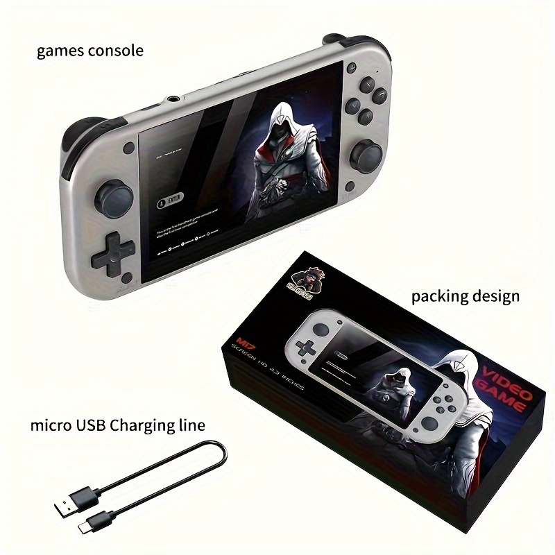 New Coming Handheld Game Player X50 Max Classic Games 5.1 inch Game  Console