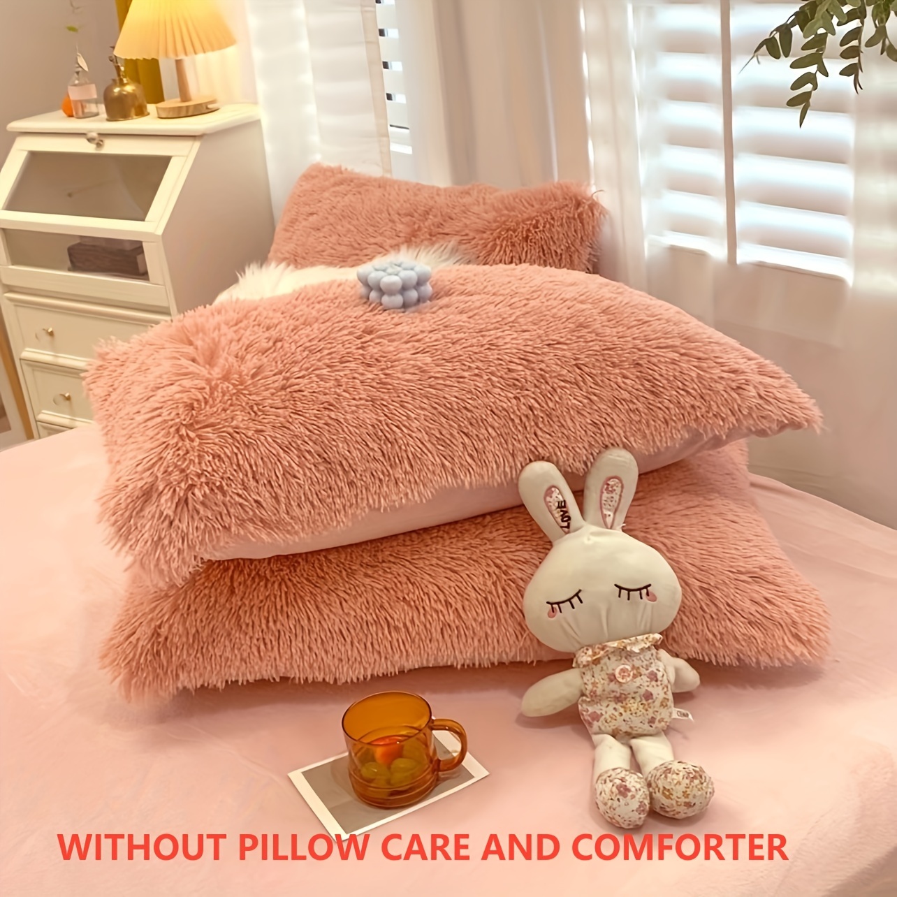 Pink teddy bear online fleece bedding