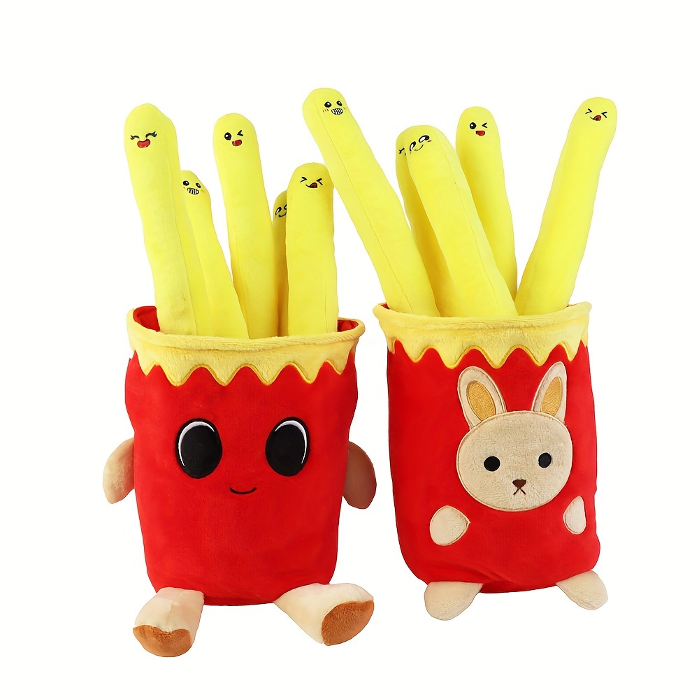 Great Choice Products Emotional Support Fries - Viral Cuddly Plush Comfort Food