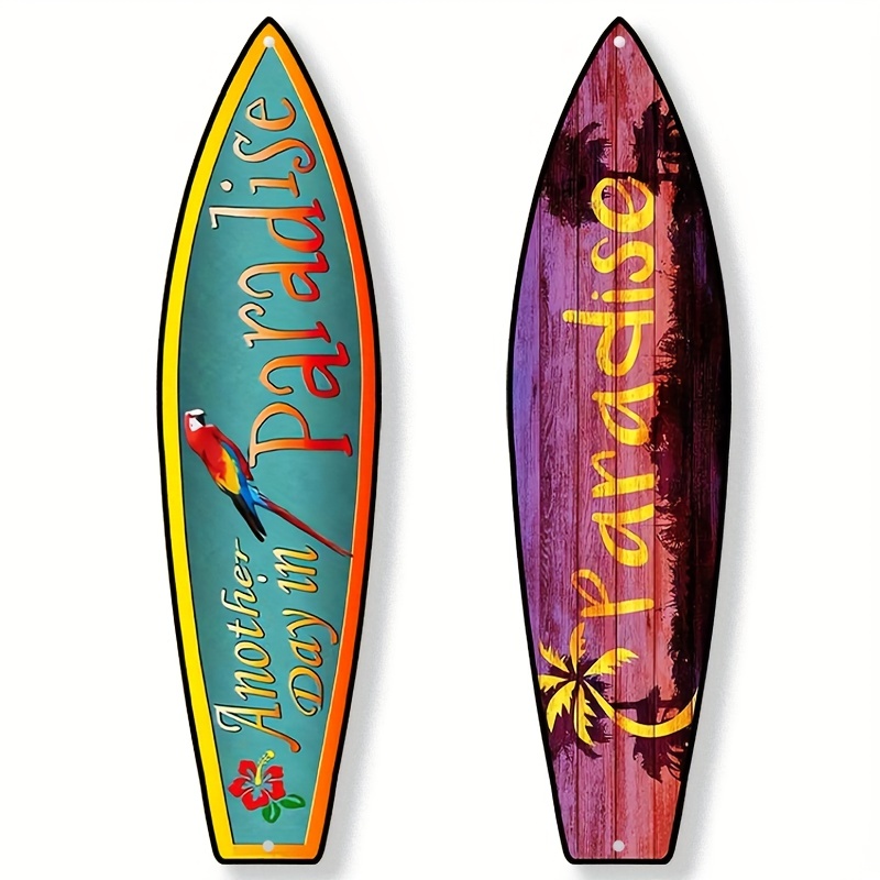 tabla de surf tabla de surf decoración hawaiana playa surf playa decoración  playa decoración piscina, signos de piscina
