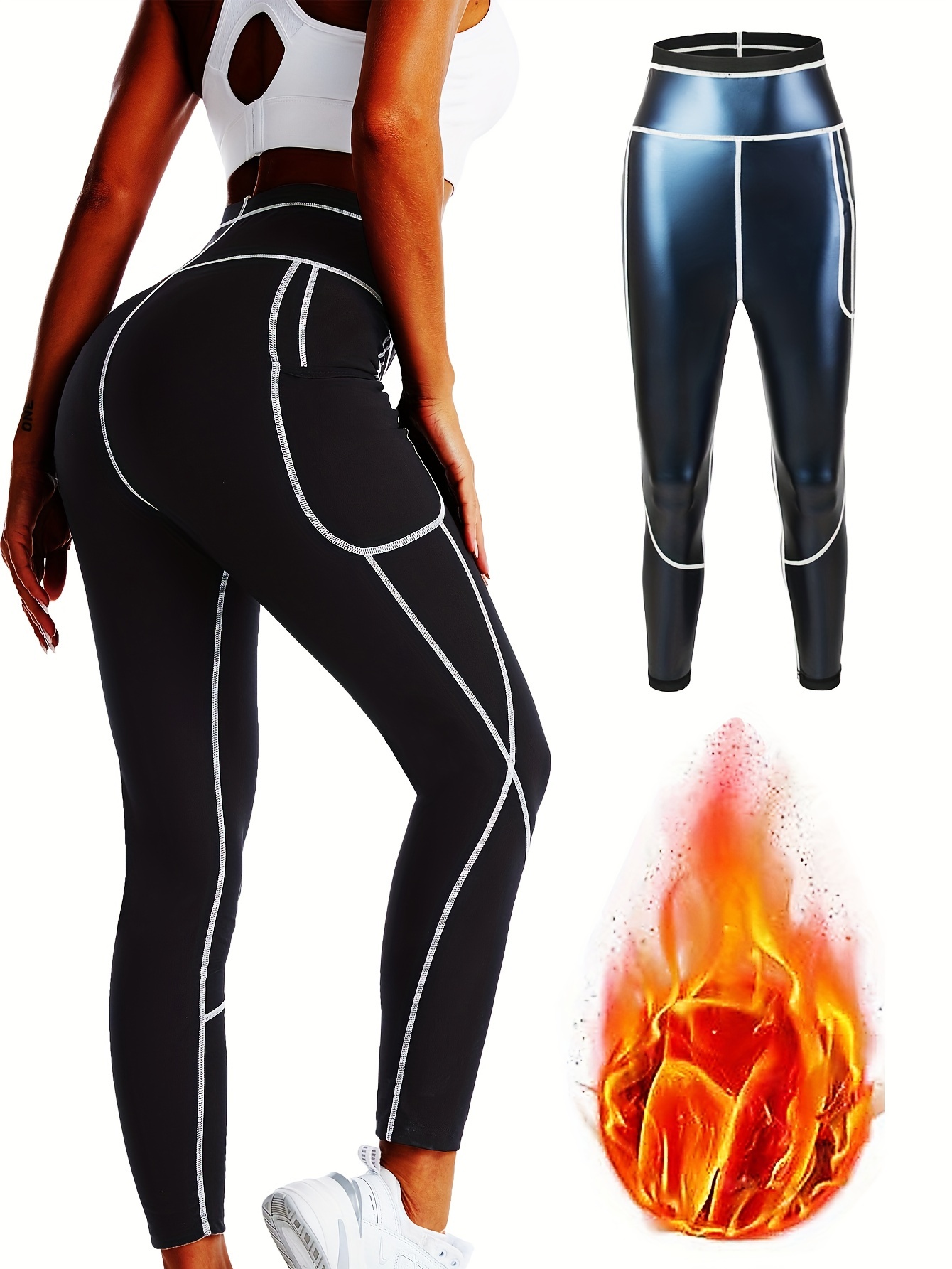 Body Shaping Compression Legging with Pockets