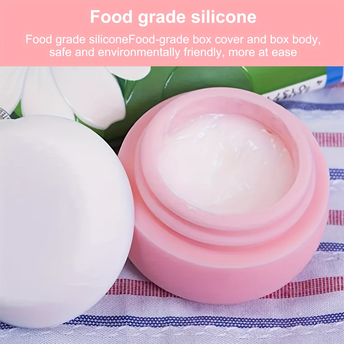 Leak proof Silicone Travel Containers For Toiletries And - Temu