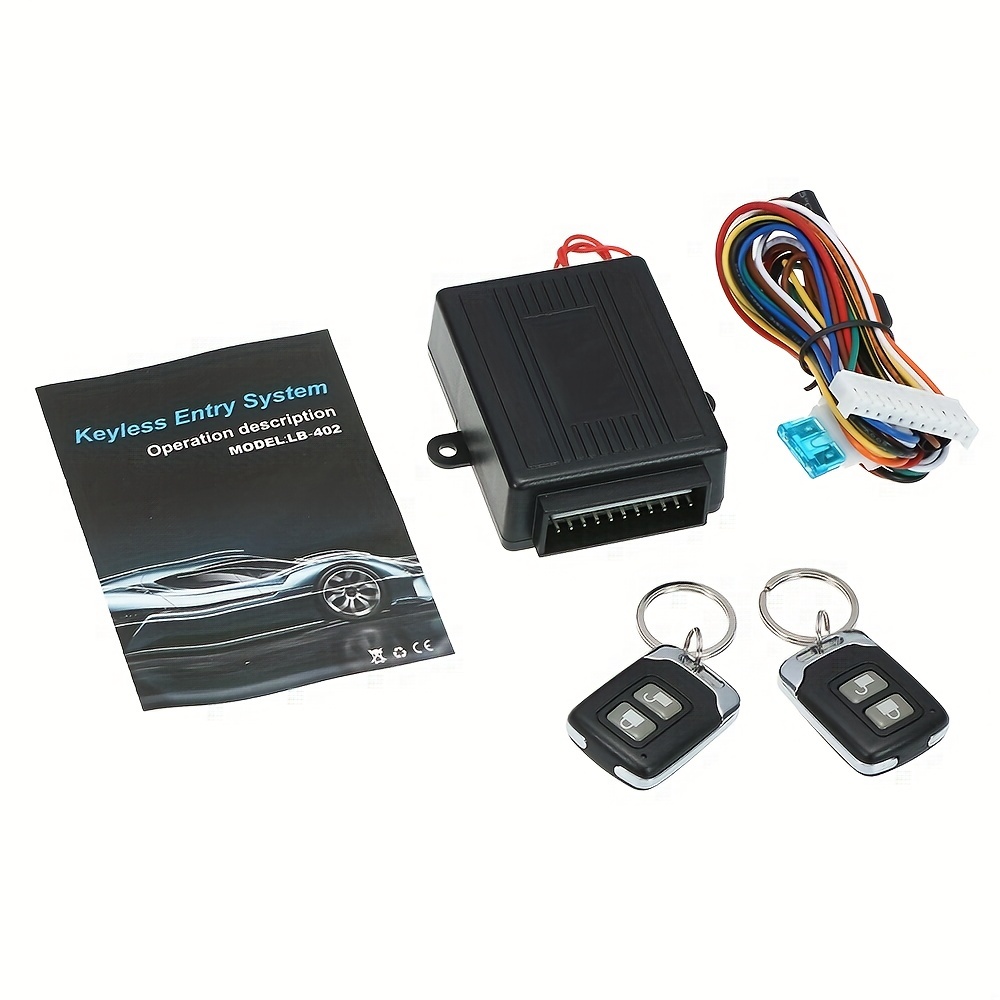 Universal Car Remote Central Kit Door Lock Vehicle Keyless Entry System 12V  USA