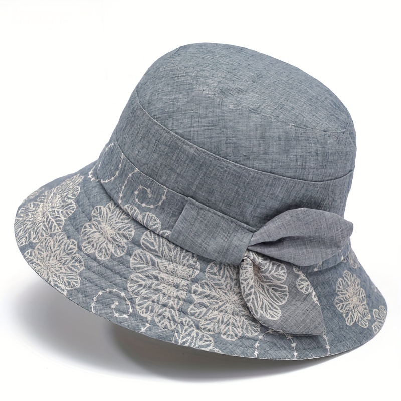 Quilted Vintage Bucket Hat Sable