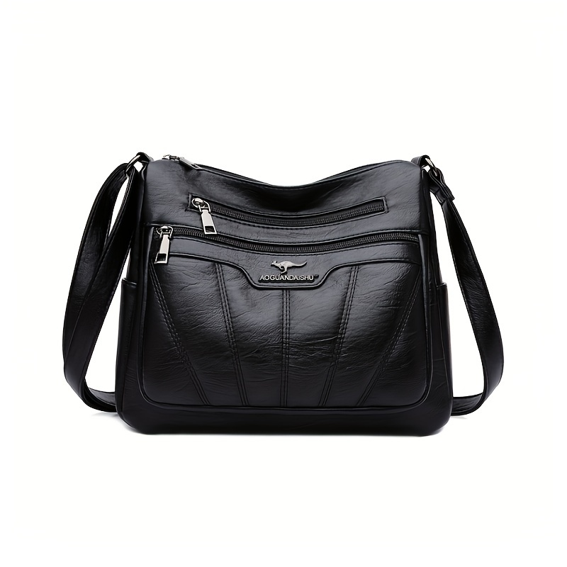 Fashion Fabric Crossbody Bag, Women's Multi Pocket Purse, Casual Shoulder  Bag For Travel & Shopping - Temu