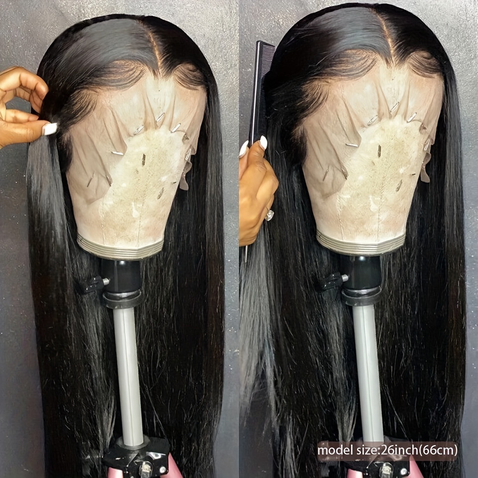 Bone Straight Human Hair Wigs Hd Transparent Human Hair Wigs