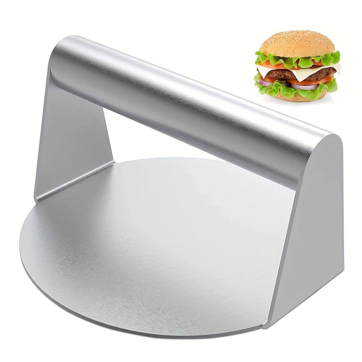 1 pc Burger Smasher Burger Presse Pour Plaque De Cuisson - Temu