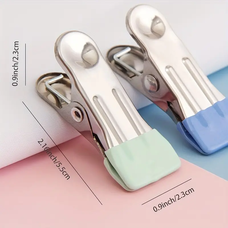 Metal Colored Non Slip And Seamless Small Clips Windproof - Temu