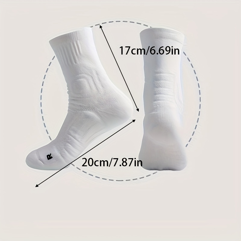 3 Pairs Men's Thickened B-Ball Socks R&L