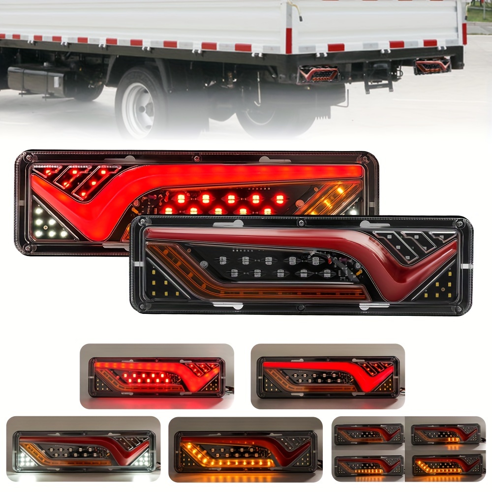 Accesorios para luces traseras de remolque Luz trasera LED con imán para  remolque de camiones