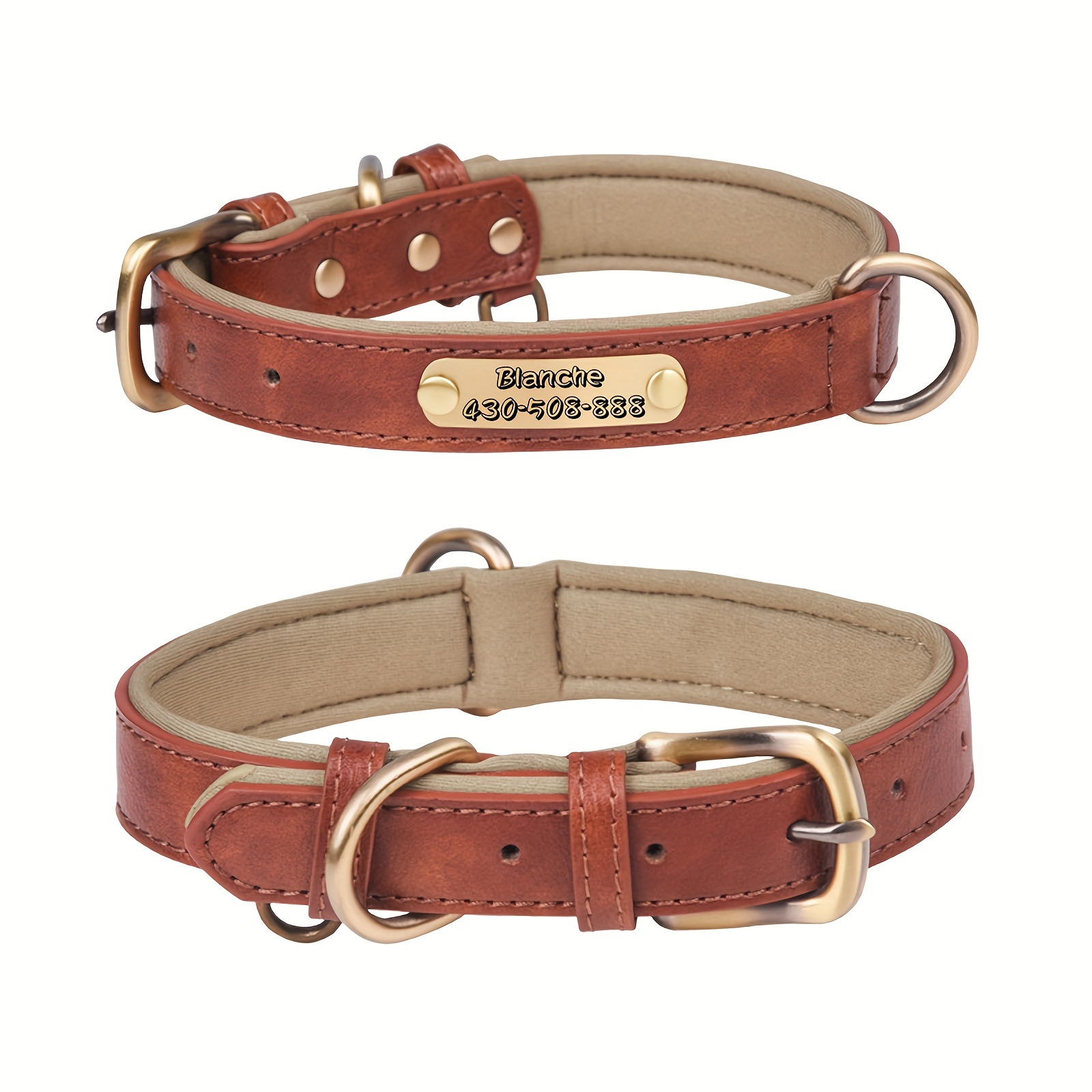 VILLCASE Hunde- & Katzenhalsband Mit Schleife – Gelb, Weiches PU-Material