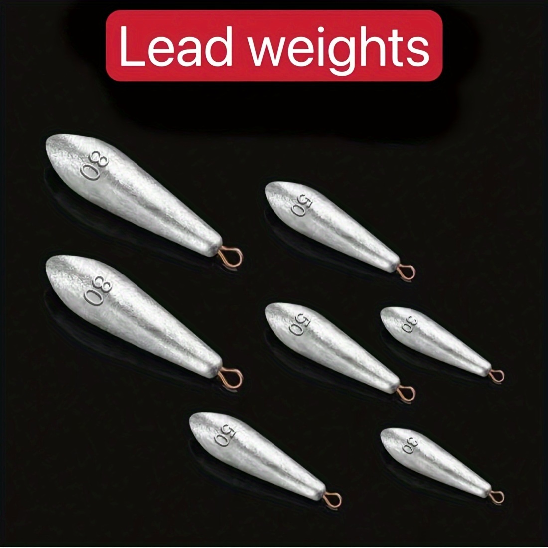 Fishing Lead Weights Sinkers Perfect Casting Catfishing - Temu Canada