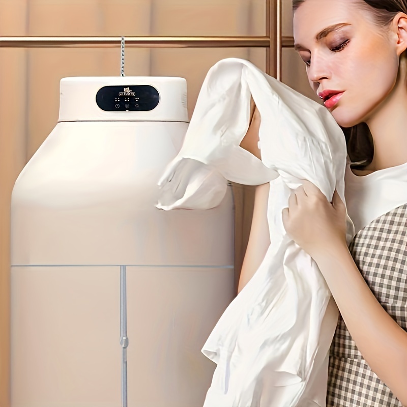 Sèche-linge Ménage Petit Sèche-linge grande capacité Séchoir à vêtements de  protection UV Séchage rapide Sèche-linge à séchage rapide (Couleur : Blanc)  : : Cuisine et Maison