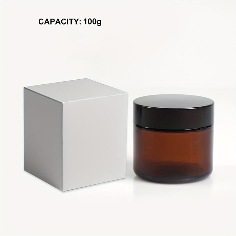 20ml~250ml Cosmetic Containers Cream Lotion Box Makeup Pot Jar with Lids  Round Ointments Bottle Refillable Empty Travel Storage