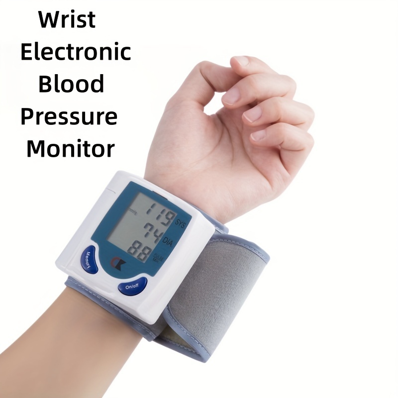 Home Wrist Electronic Blood Pressure Meter Electronic - Temu