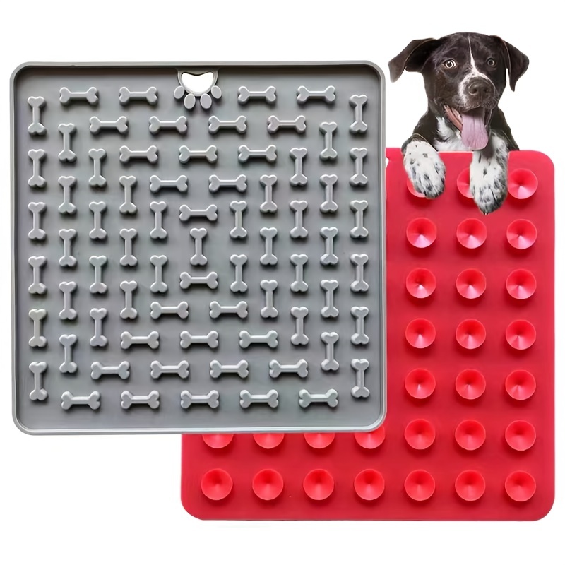 Non toxic Dog Licking Mat With Suction Cup Slow Feeding And - Temu