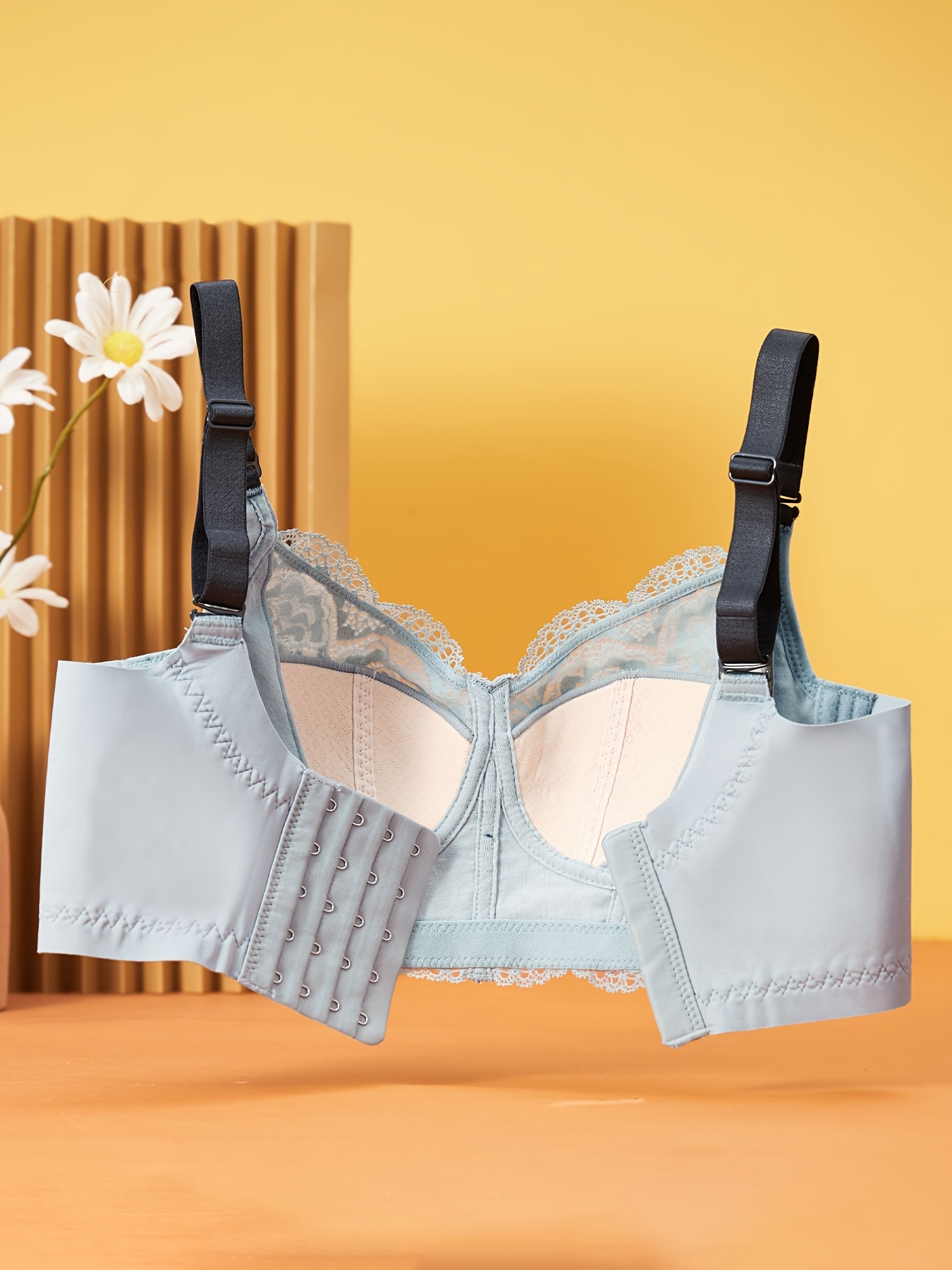 Wireless Bra for Women Full-Coverage Push Up Bras Underwear