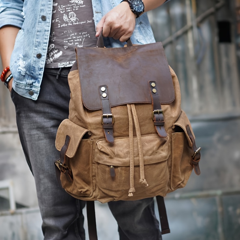 Canvas discount commuter backpack