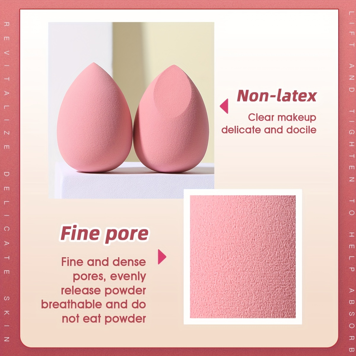 Makeup Sponge Set Beauty Blender Dry Wet Use Makeup Beauty - Temu