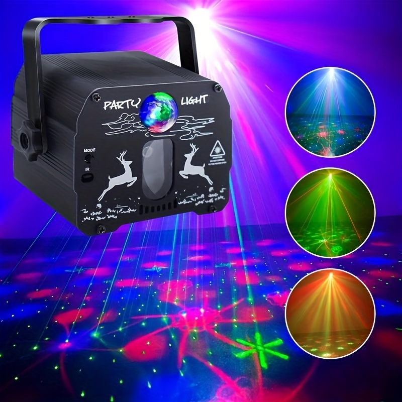 Luci Da Palco Per DJ Da 1 Pezzo Con Telecomando, Luci Da Palco Con Sfera Da  Discoteca 2 In 1, Luci Di Proiezione Stroboscopica Flash RGB Attivate Dal