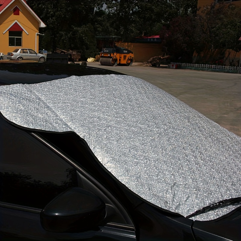 Couverture avant de pare-brise de voiture, protection contre la neige, la  glace, la poussière, la