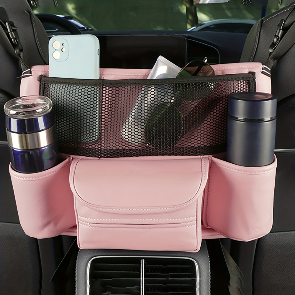 Car Storage Pocket Adjustable Car Purse Holder Car Seats - Temu