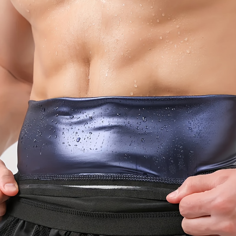 Men Waist Trainer Tummy Control Body Shaper Hook-and-eye Belt