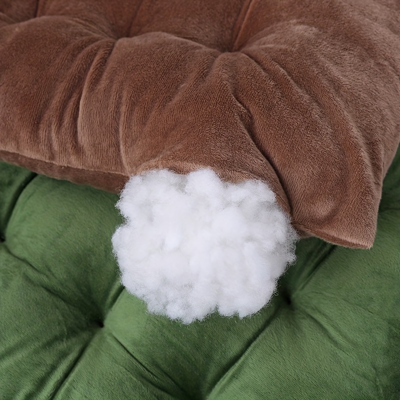 1pc Thin Plush Cushion For Chair, Seat Pad For Office, Car, Dining Room,  Winter