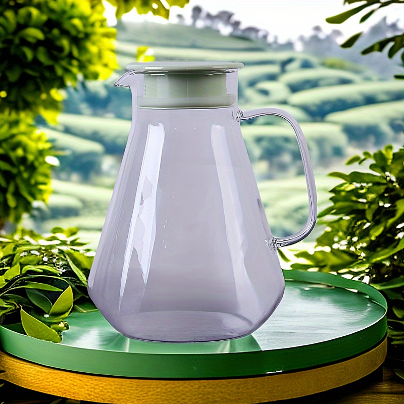 Clear Plastic Pitcher With Handle Juice Containers For Water - Temu