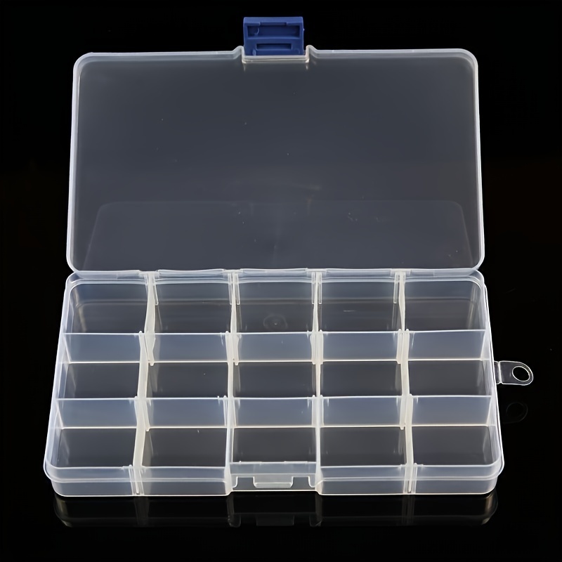 Transparent Lure Storage Box Detachable Plastic Fishing - Temu