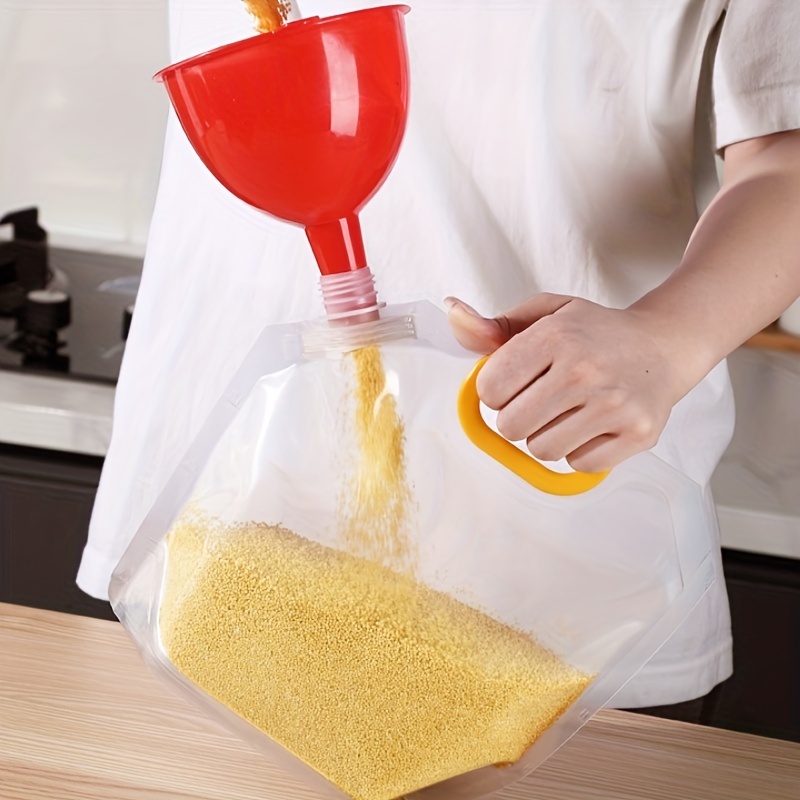 Food Storage Bag With Spout, Sealed Moisture-proof Hand-held