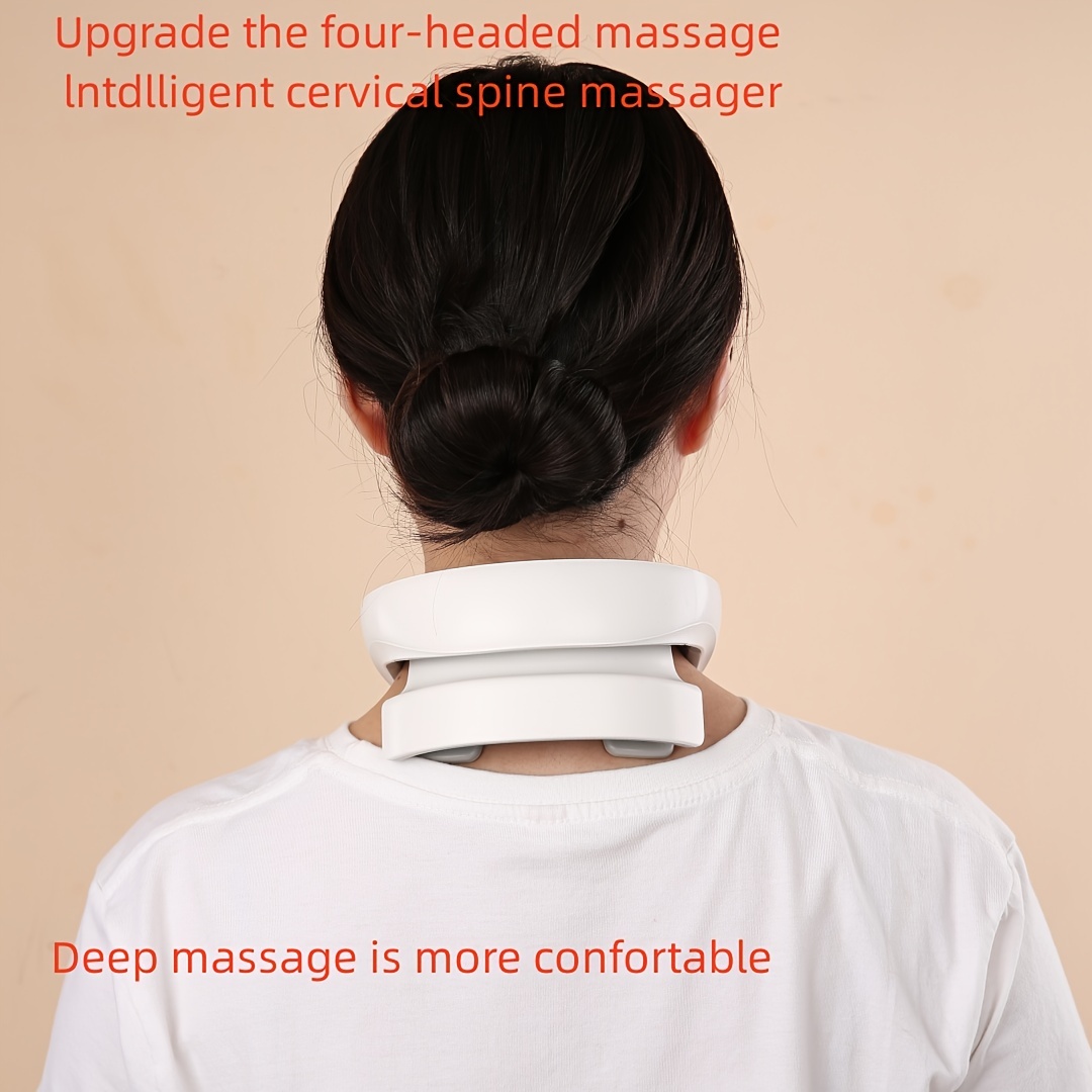 Four Cervical Massage Instruments Hot Compress Neck - Temu