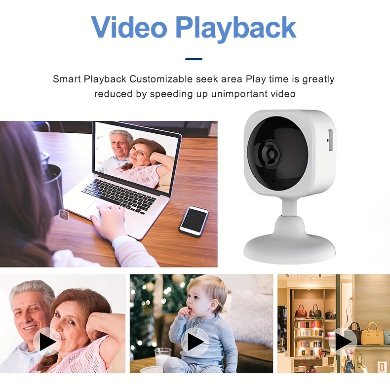 HD Smart Camera, Camera, Two-way Voice, Infrared Night Vision, Cell Phone Remote Application, Watch Anytime, Anywhere, Smart Home Camera, Protect Family's Safety details 7