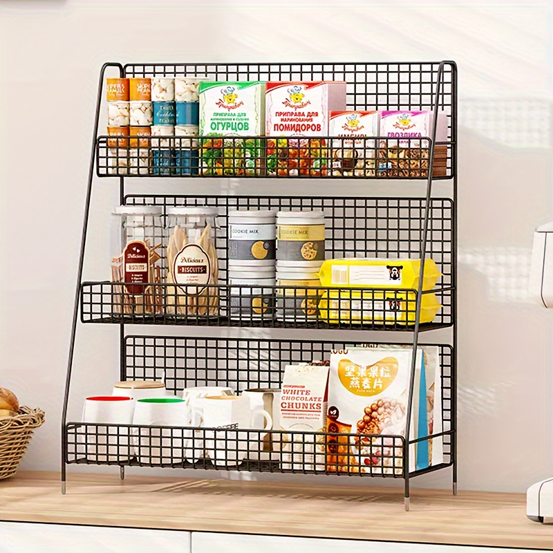 Desktop Multi layer Storage Rack Shelf For Bedroom Stackable - Temu