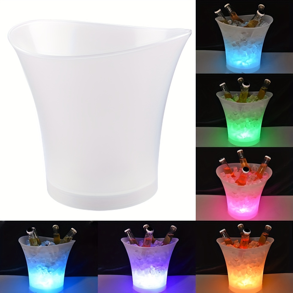 Rgb Ice Barrel Led Colorful Light Ktv Nightclub Party Ice Temu