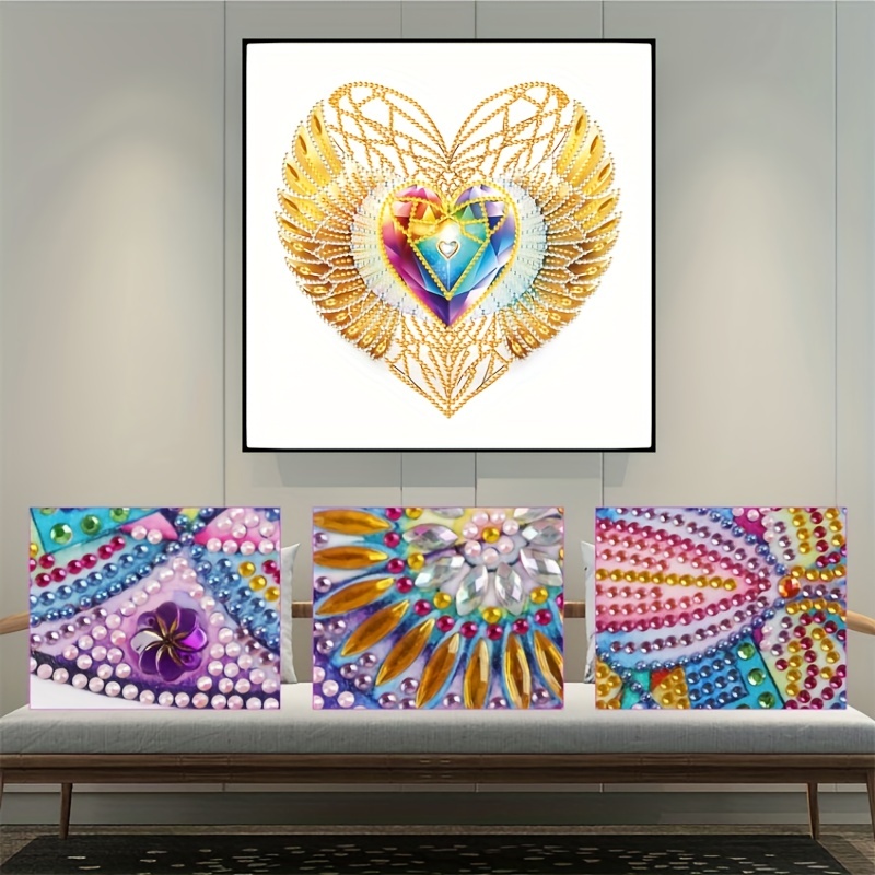 Mandala Heart Art Diamond Painting 