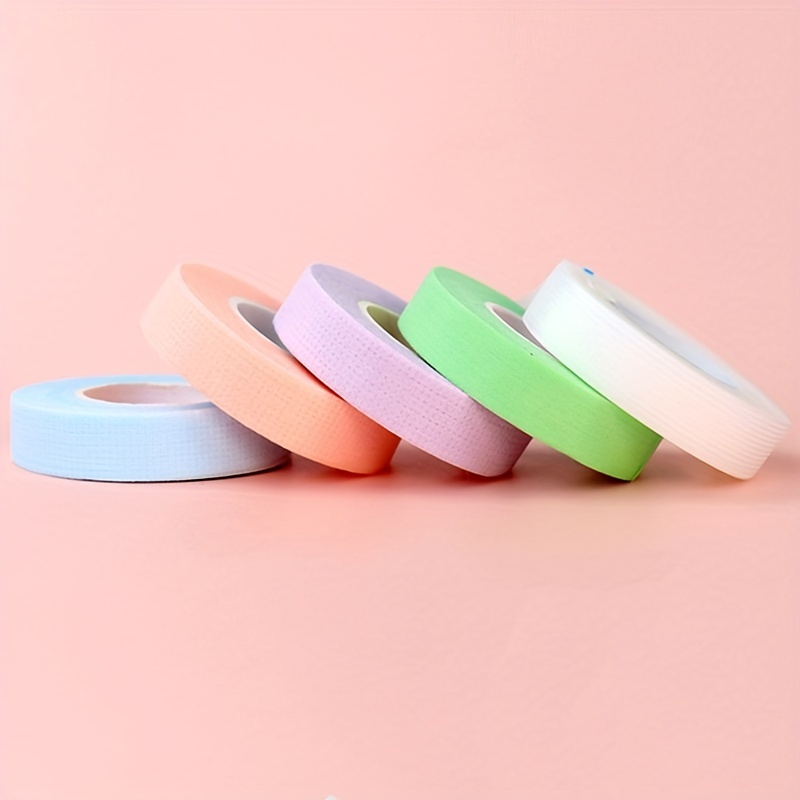Eyelash Extension Tape Pink Color Tape Individual Lashes Tools Lash Tape