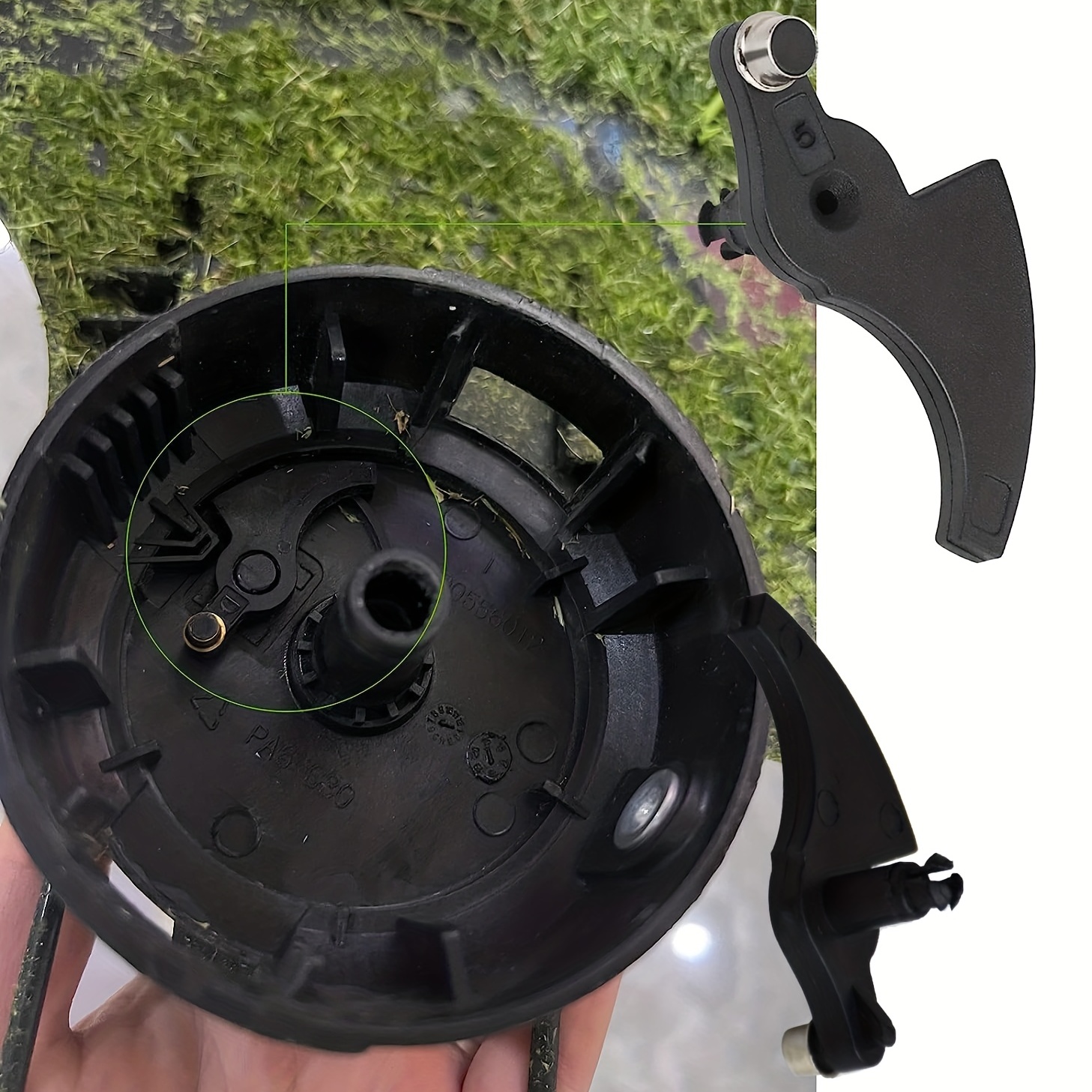How to Replace the Spool Lever on a Black and Decker String Trimmer 