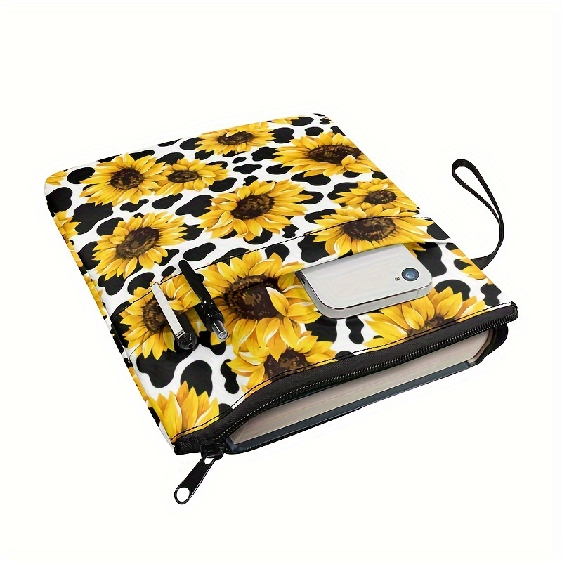 Funda Libros Girasol Libros Tapa Dura Protector Libros - Temu Chile